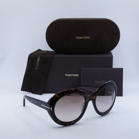 Final Price! Tom Ford Liya02 FT0918 52F Sunglasses